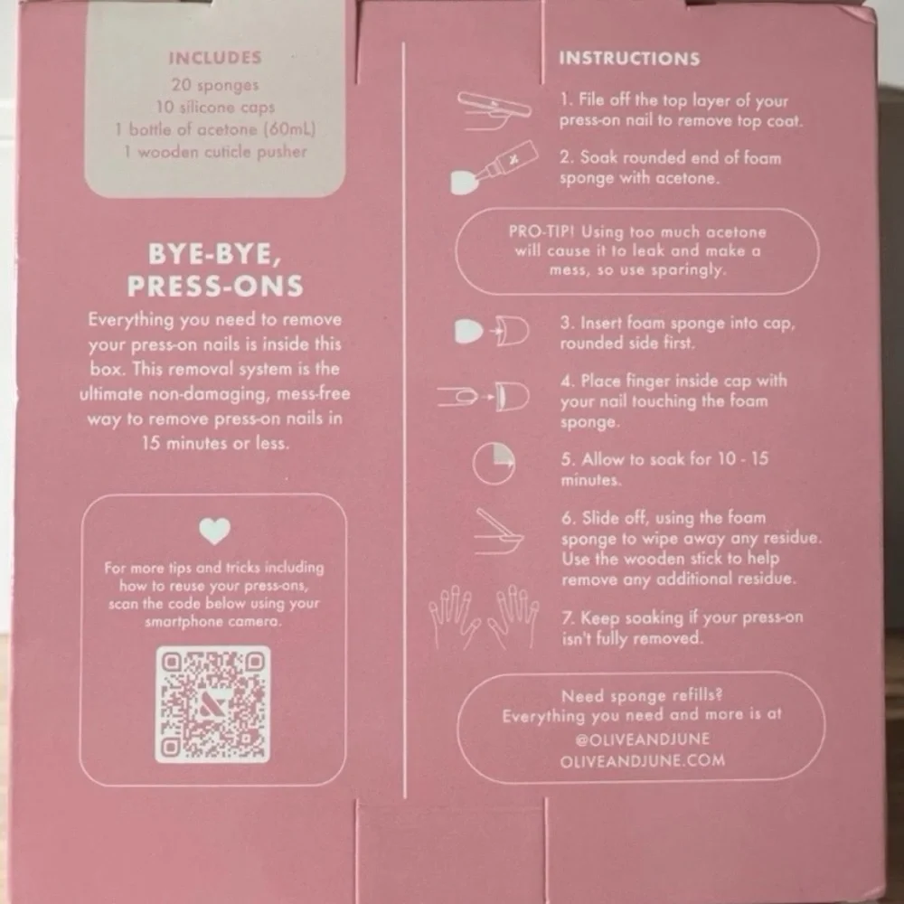 Olive &‎ June Bye-Bye Press-Ons Removal System